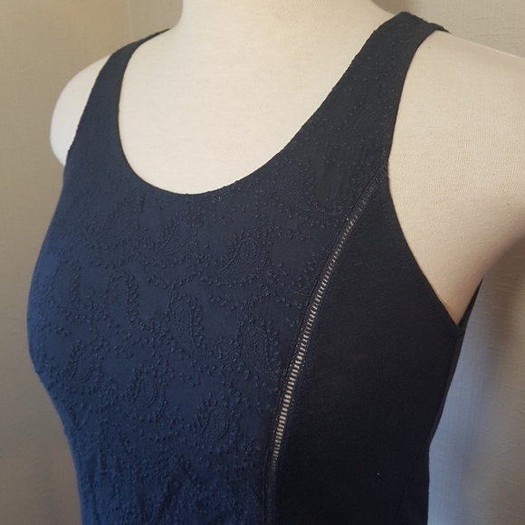 Dh3 Paisley Embroidered Cotton Tank Top - Picture 2 of 9